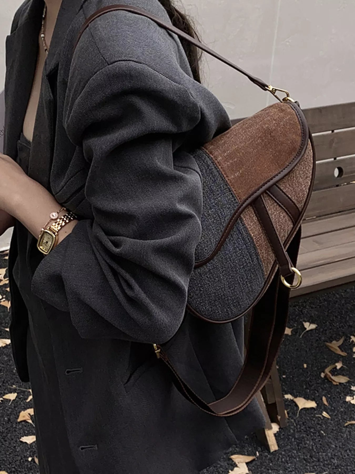 Adjustable Strap Crossbody Bag