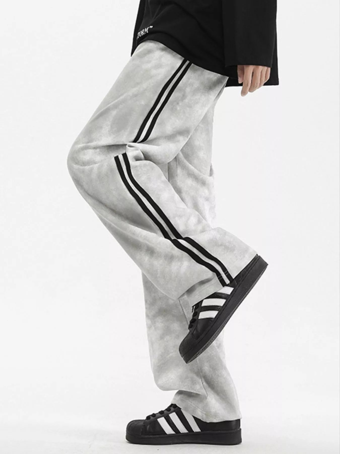 Men's Plus Size Drawstring Loose Fit Pants