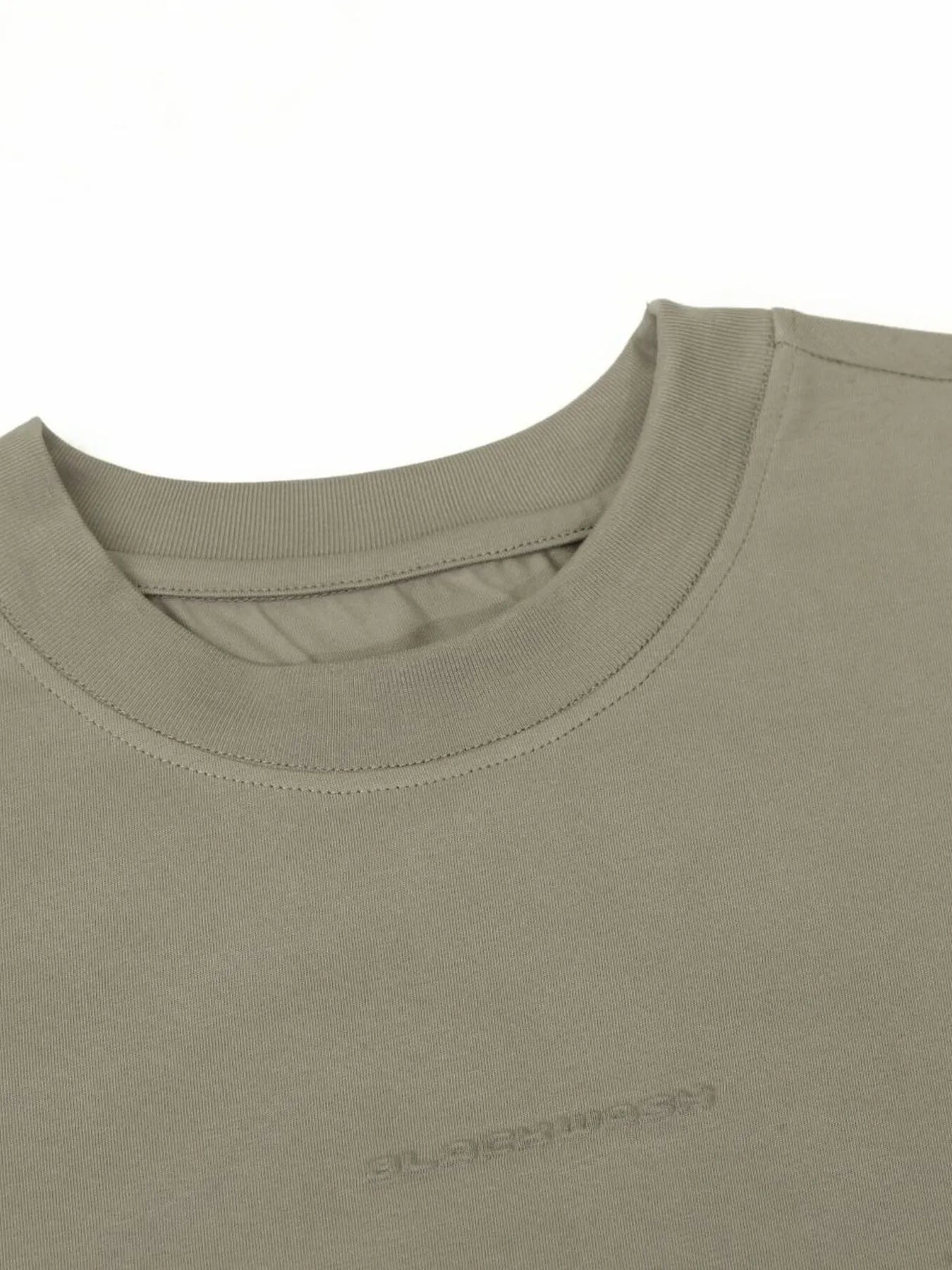 Men's Contrast Round Neck Short Sleeve T-Shirt