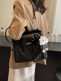 PU Leather Shoulder Bag