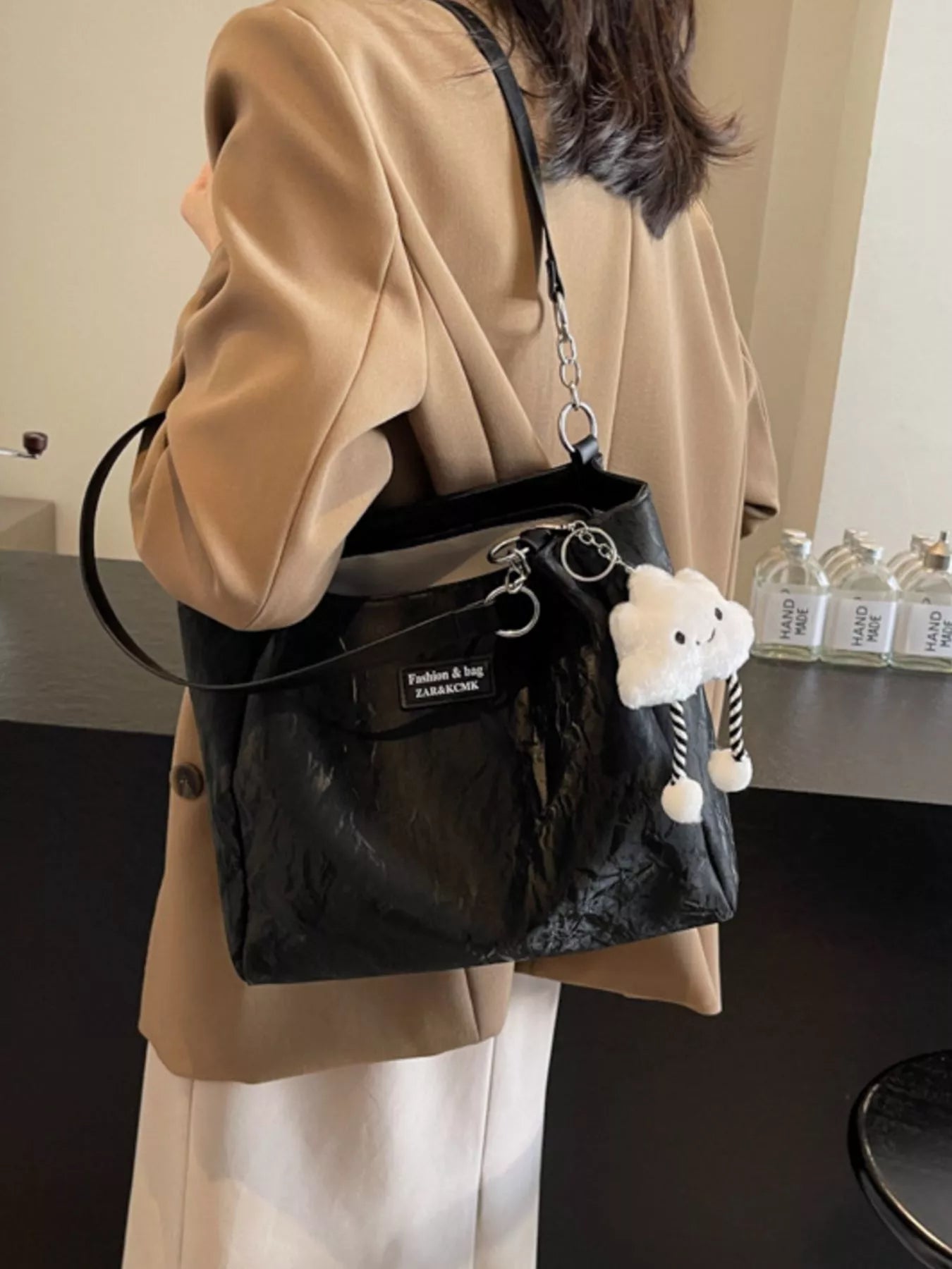 PU Leather Shoulder Bag