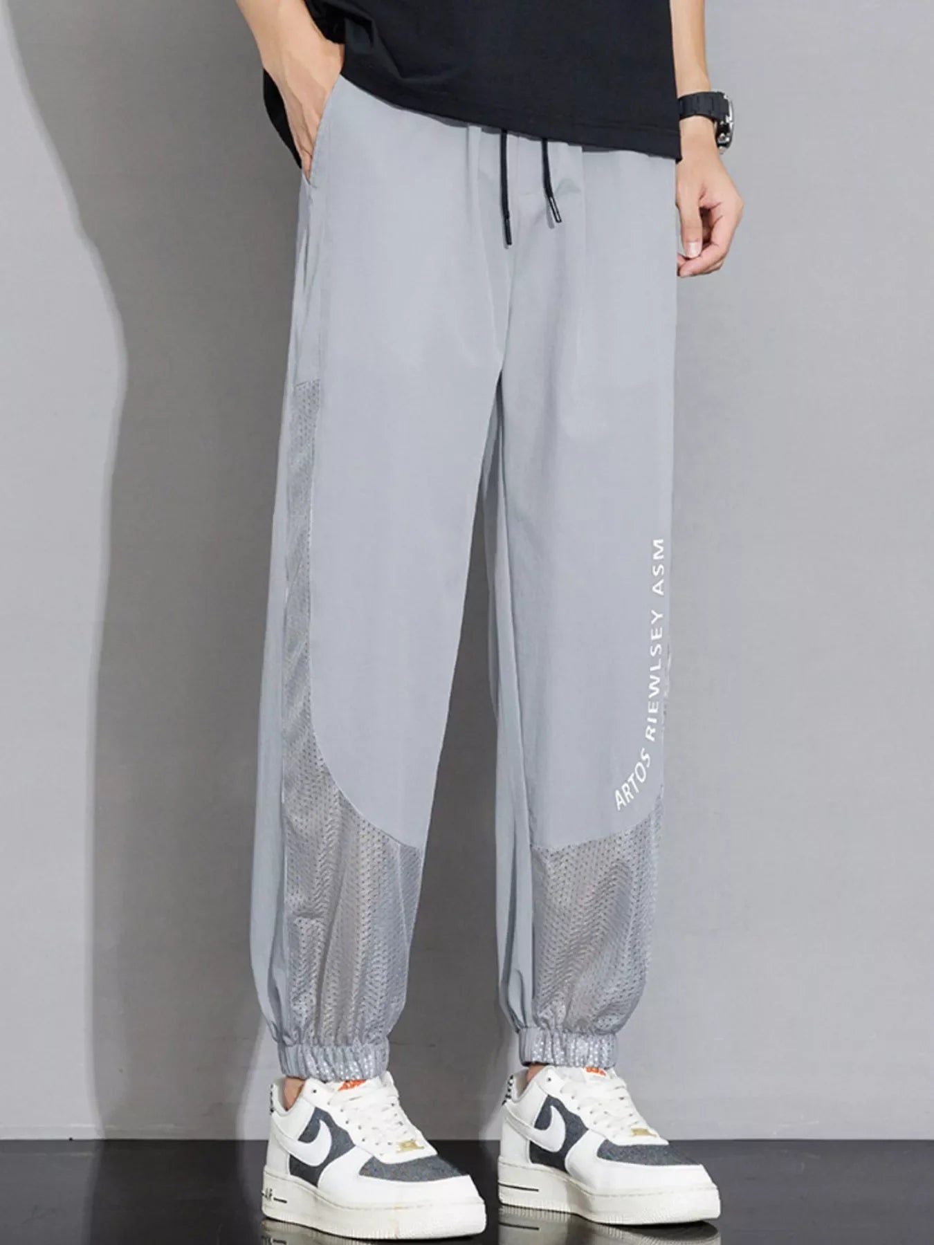 Men's Plus Size Wide Leg Pants
