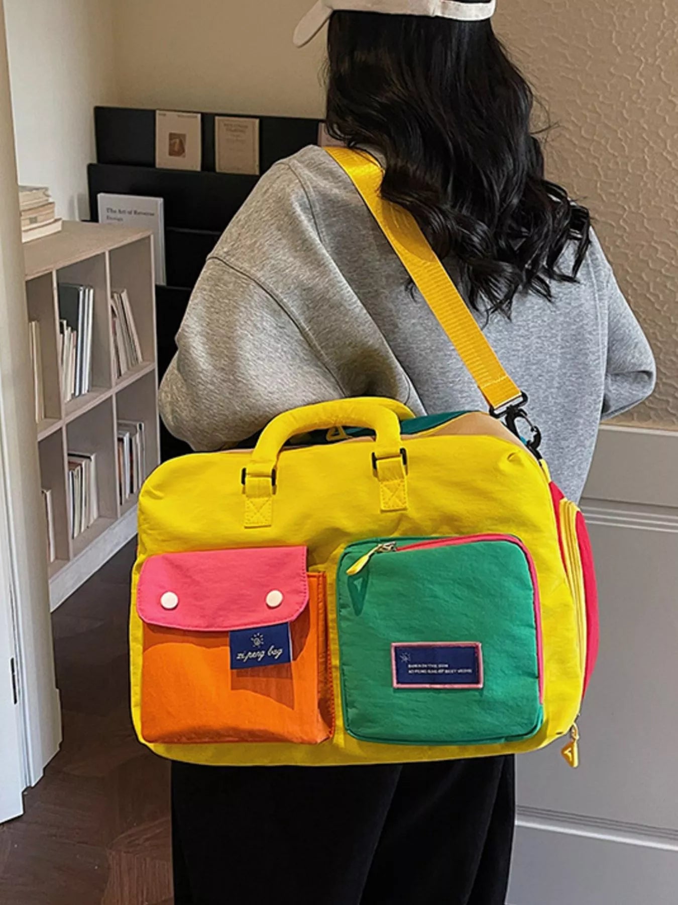 Duffel Bag with Multiple Pockets