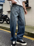 Men's Full Size Wide Leg Jeans Plus Size