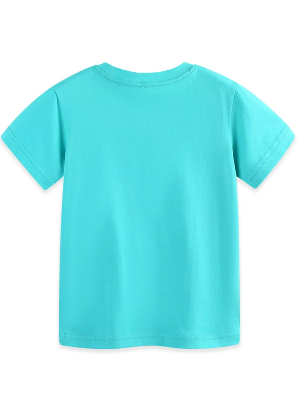 Children's Animal Graphic Crew Neck T-Shirt