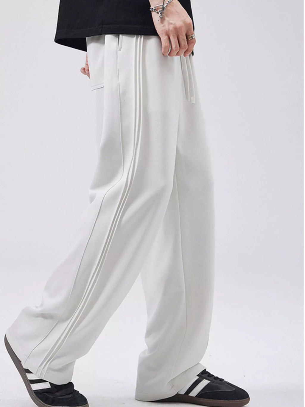 Men's Full Size Loose Fit Casual Pants Plus Size