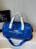 Sporty Duffel Bag with Shoulder Strap