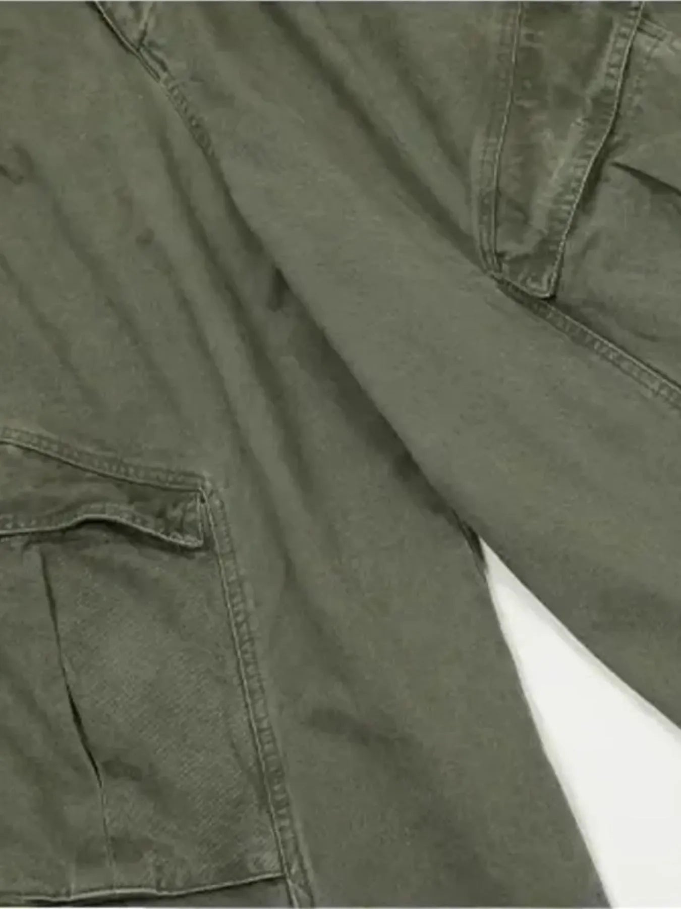 Men's Wide Leg Cargo Pants with Multi Pockets