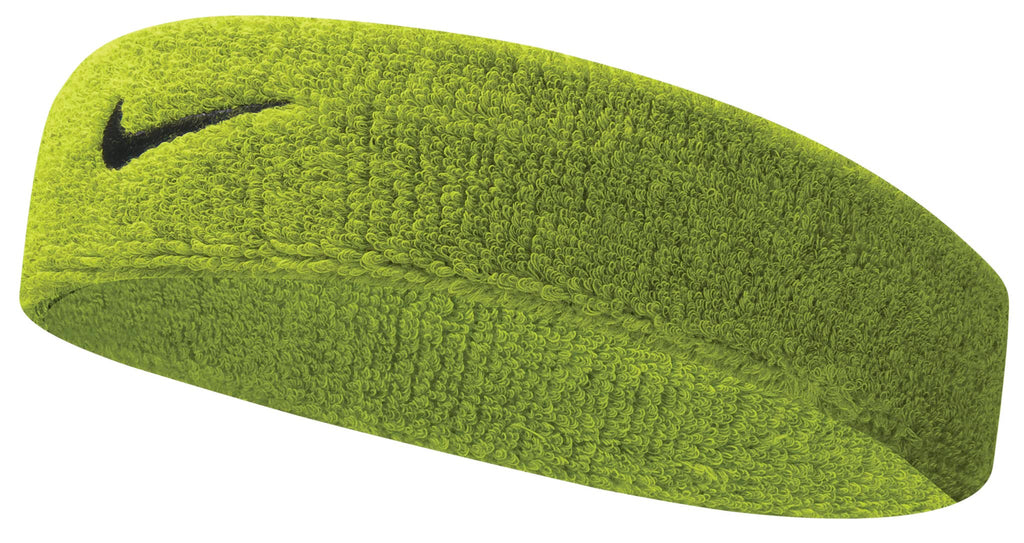 Nike Swoosh Headband (Atomic Green/Black One Size)
