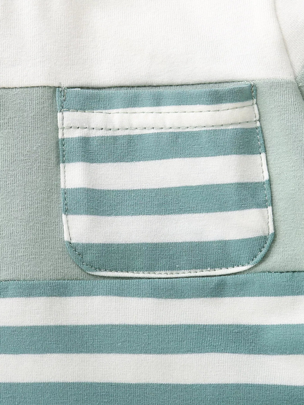 Children's Striped T-shirt and Shorts Set