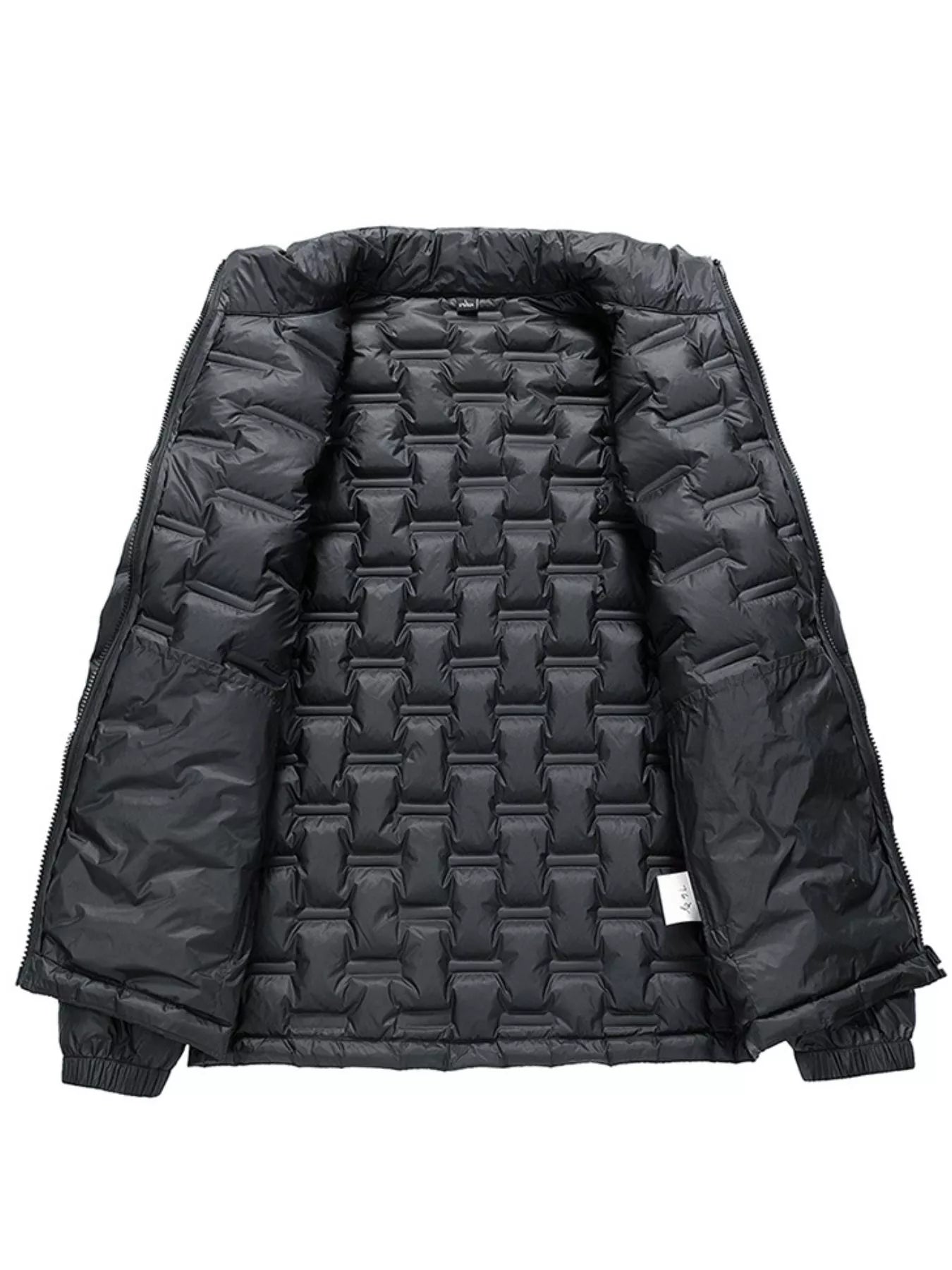 Men's Full Size Padded Quilted Winter Puffer Jacket Plus Size
