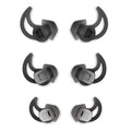 MMYQXI Silicone Replacement Earbud Tips Earbud Covers Compatible with Bose QC20 QC20i SoundSport SIE2i IE2 IE3 Headphone Earbud Rubber Tips Ear Tips 3 Pairs S M L