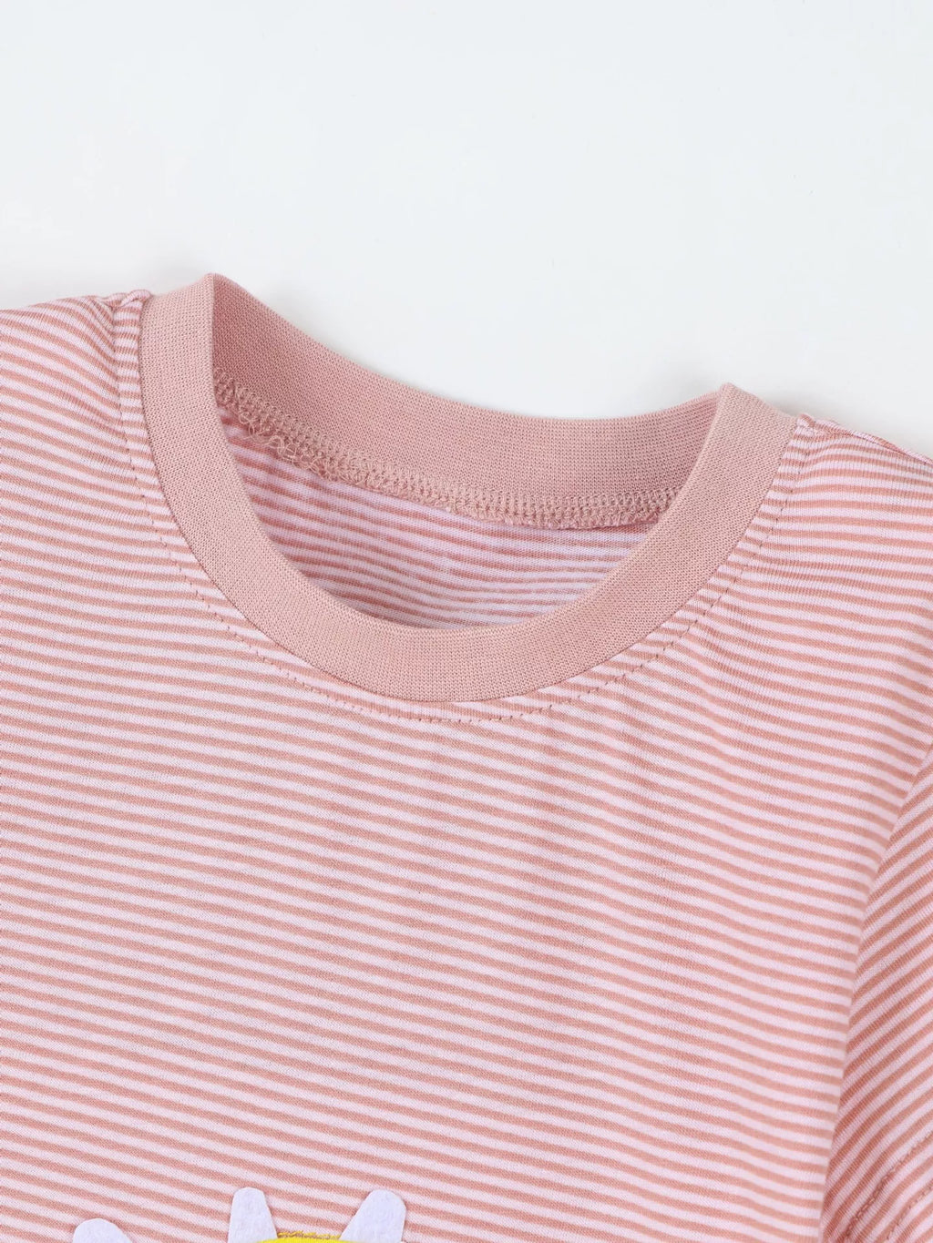 Children's Striped Dinosaur Short Sleeve Tee