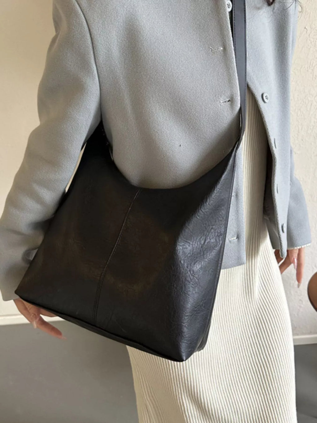 PU Leather Crossbody Bag