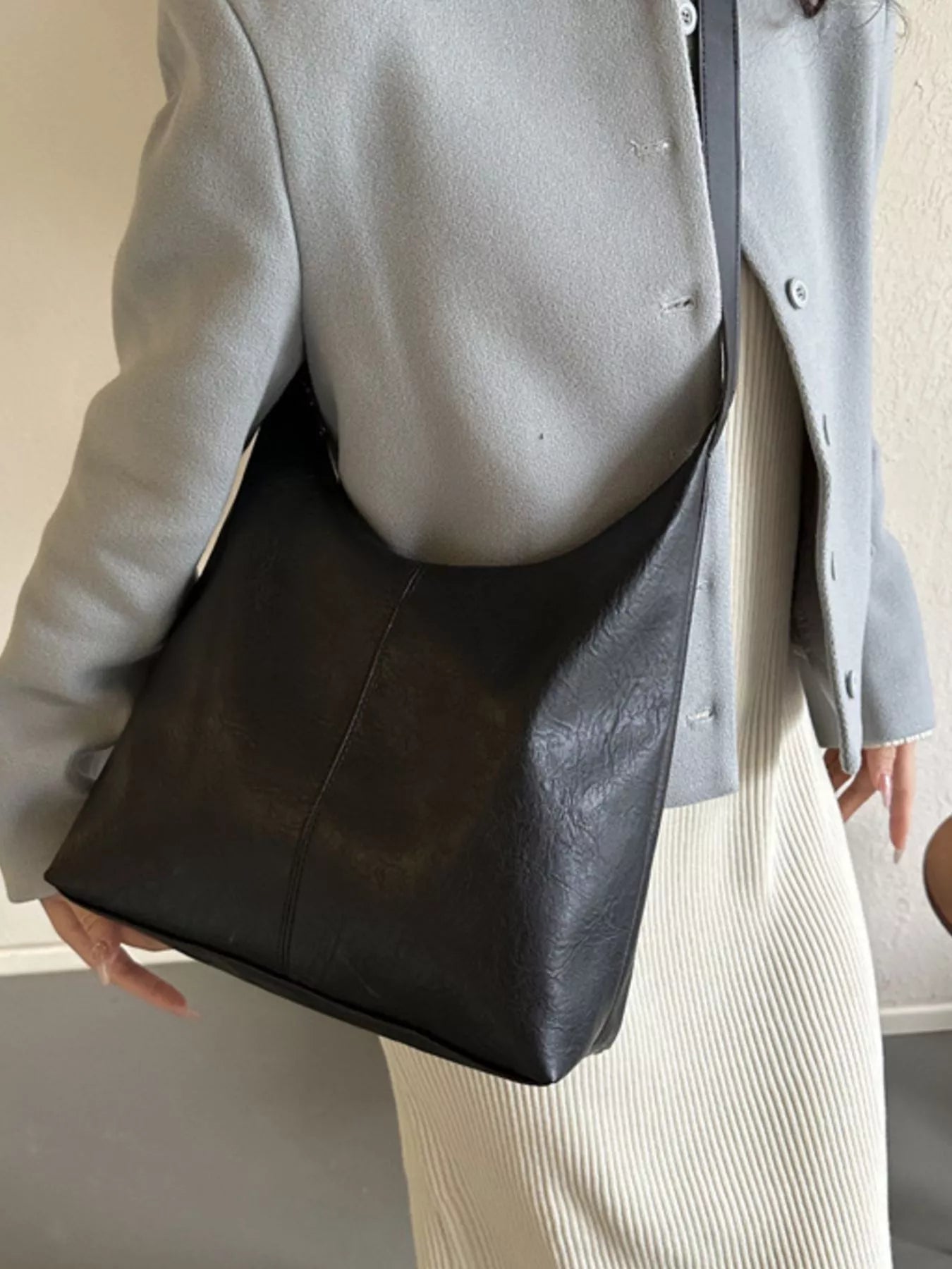 PU Leather Crossbody Bag
