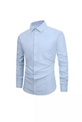 Men's Full Size Slim Fit Long Sleeve Shirt Plus Size