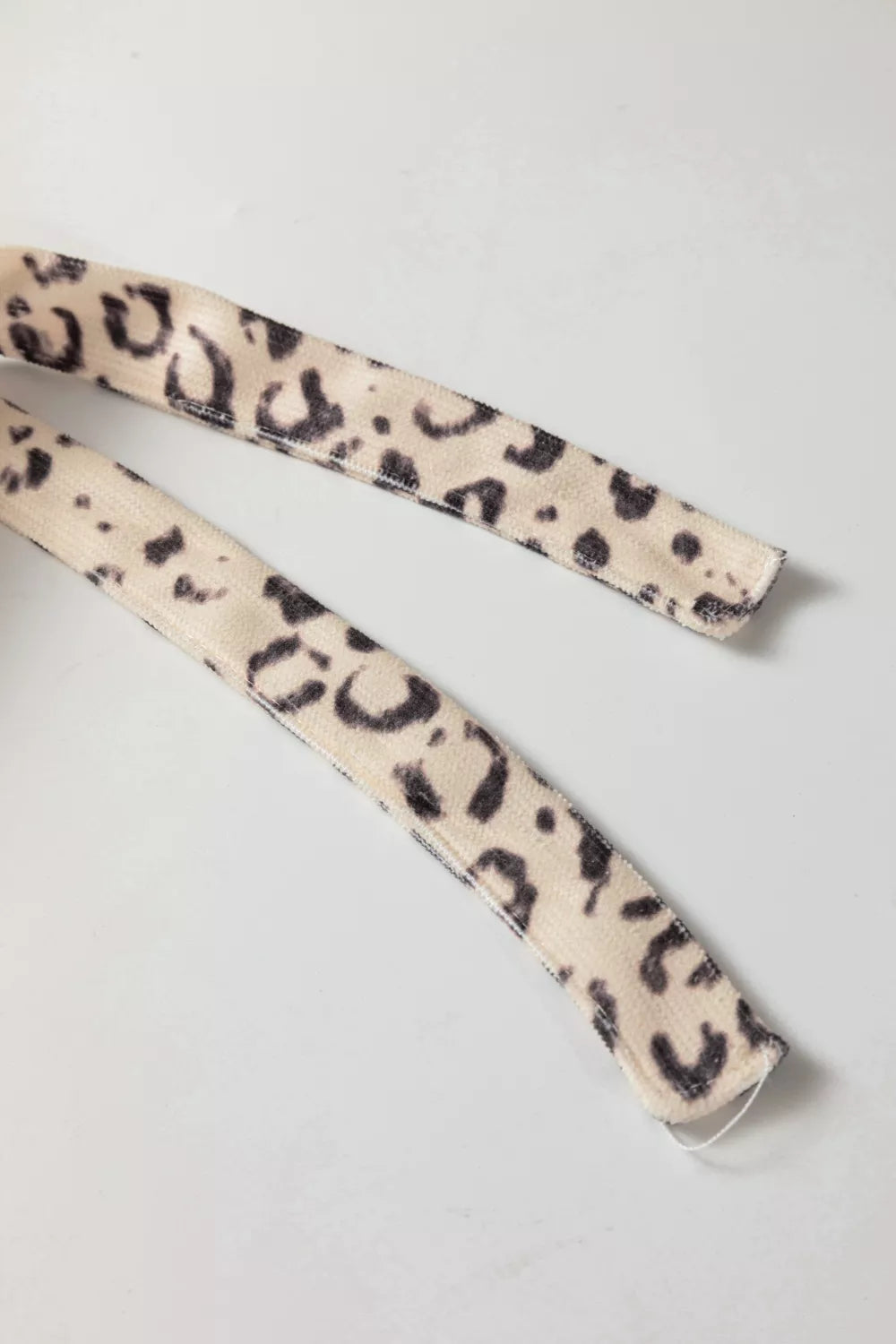 Knot Side Leopard Print Vest
