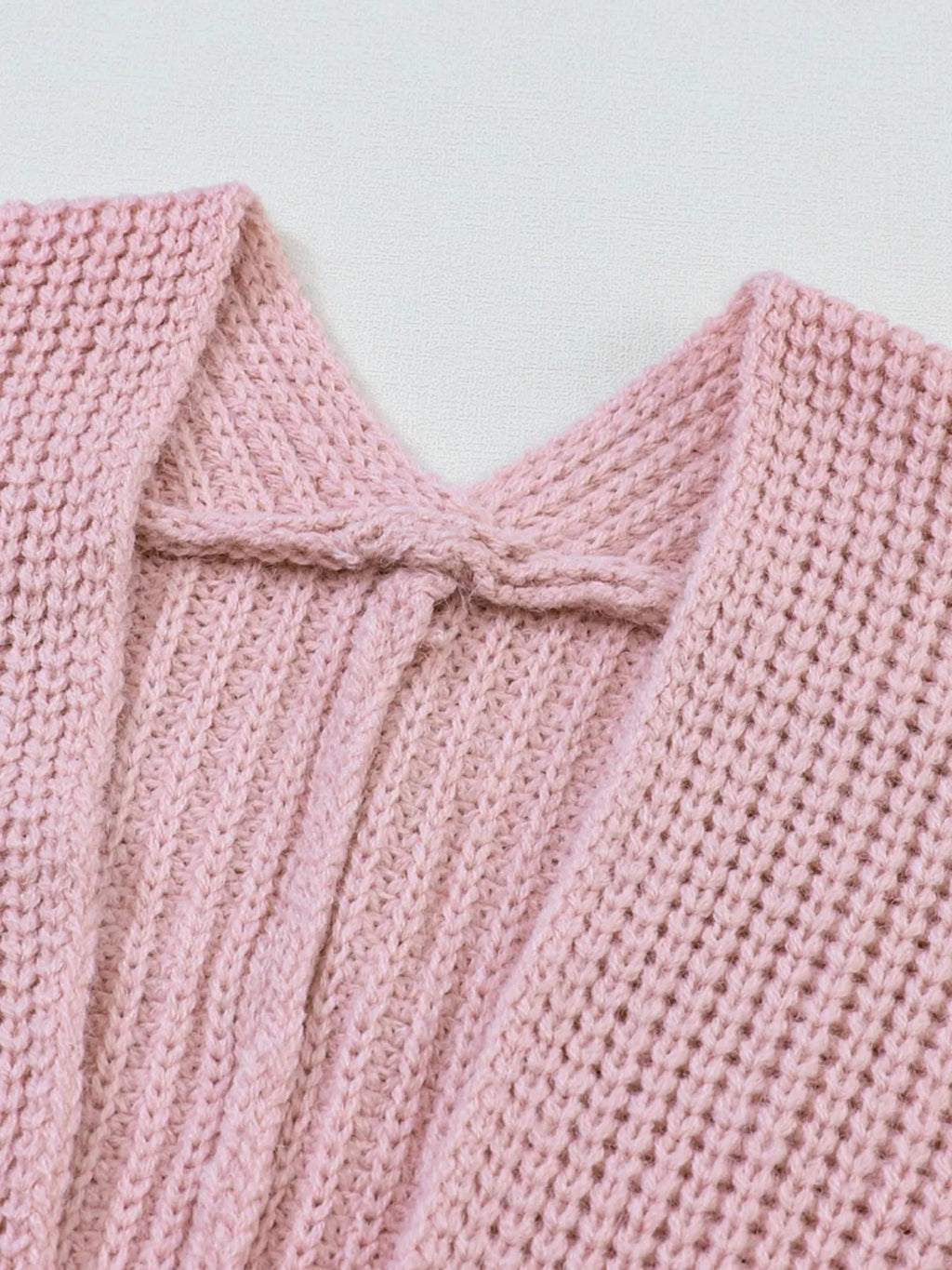 Chunky Knit Open Front Cardigan