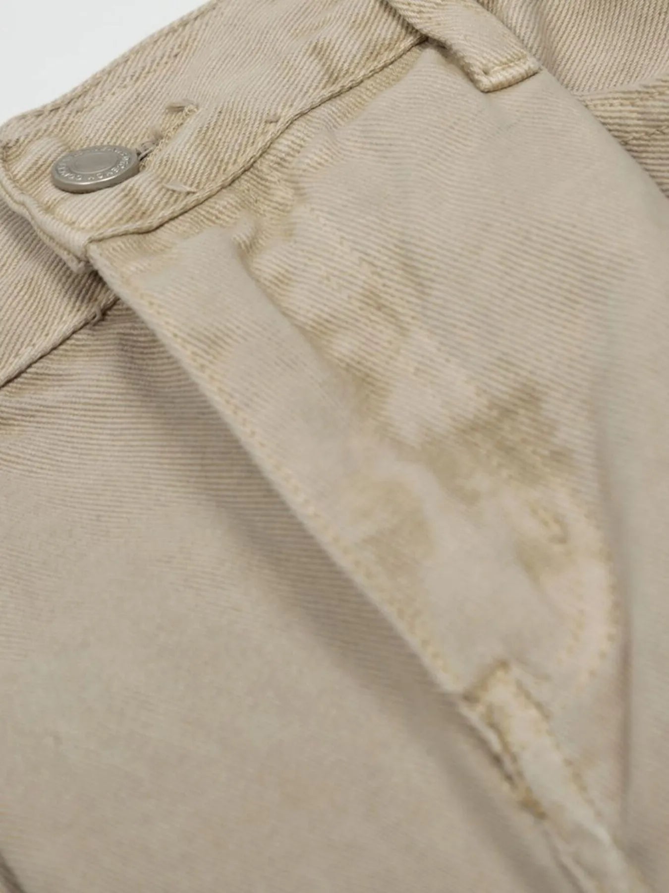 Men's Vintage Washed Wide Leg Jeans