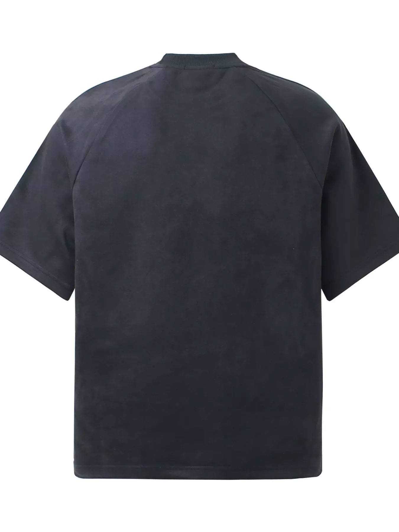Men's Letter Embroidered Round Neck T-Shirt