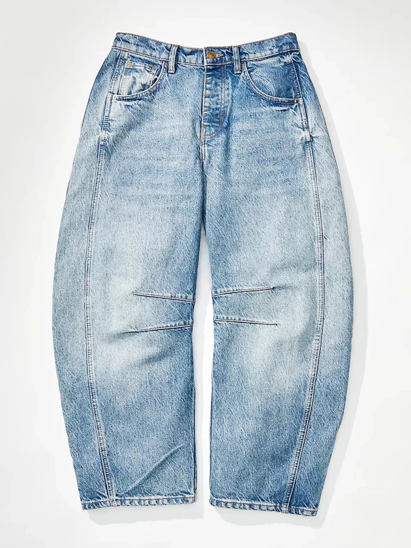 Wide Leg Relaxed Fit Jeans