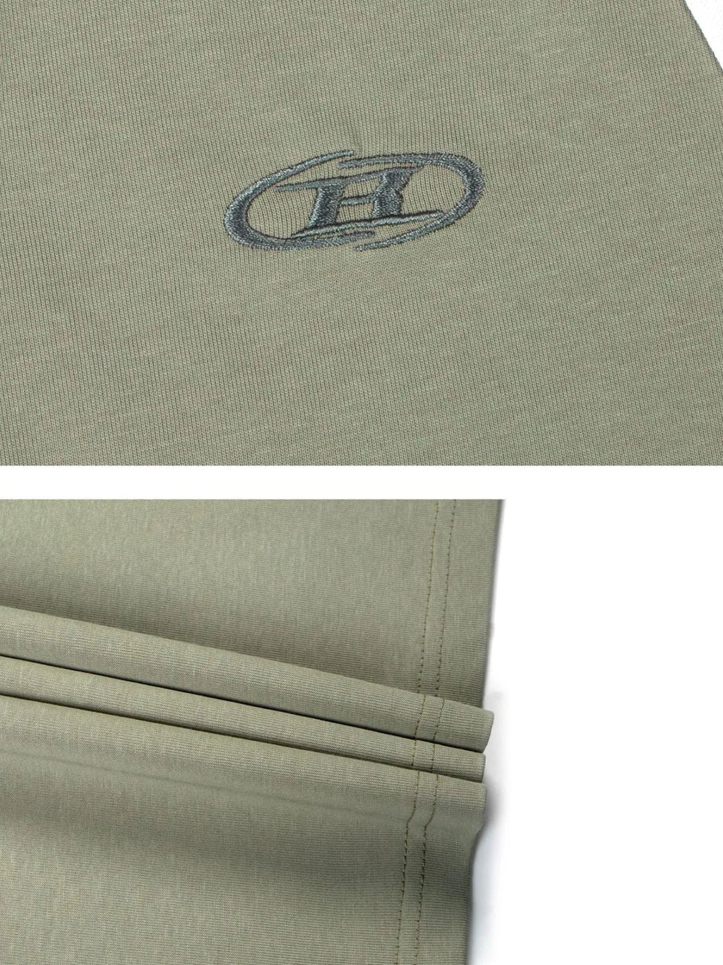 Men's Quarter-Zip Color Block T-Shirt