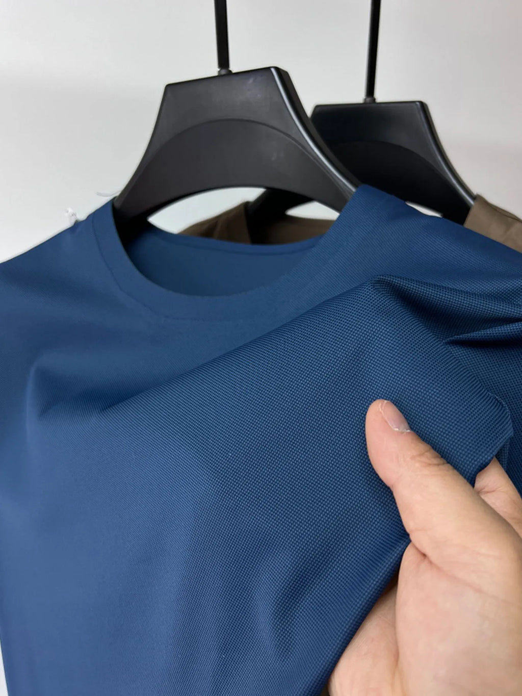 Men's Plus Size Round Neck Short Sleeve T-Shirt