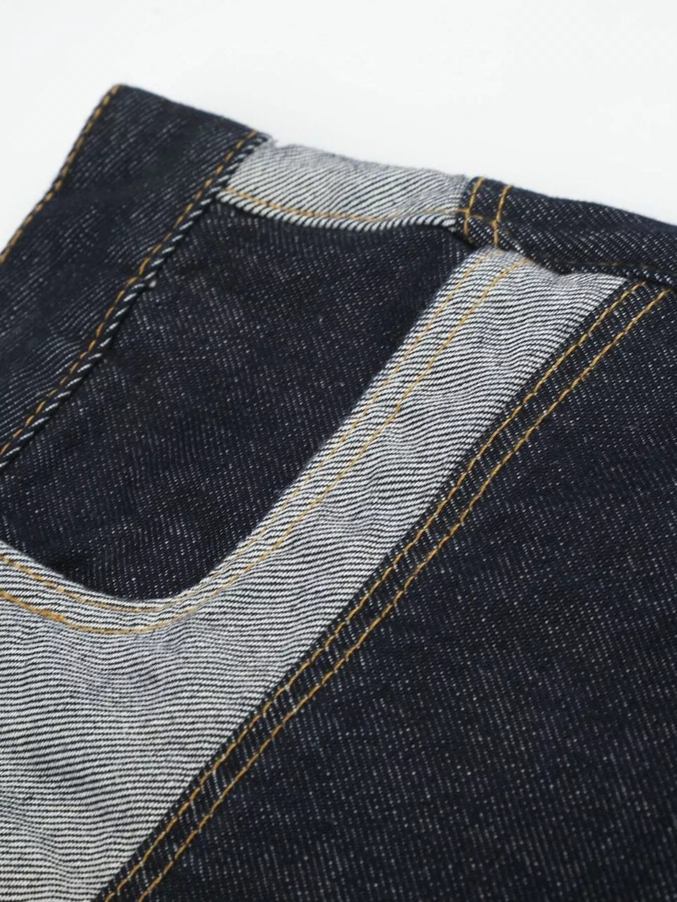 Men's Button Fly Denim Capris