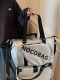 Sports Leather Duffle Bag