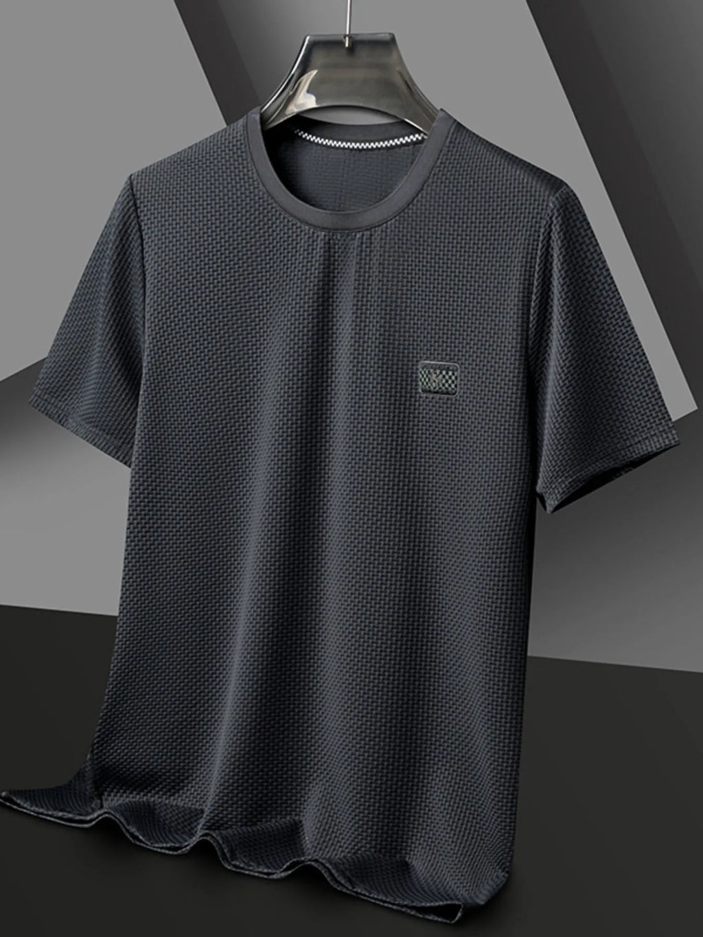 Men's Plus Size Breathable Short Sleeve T-Shirt