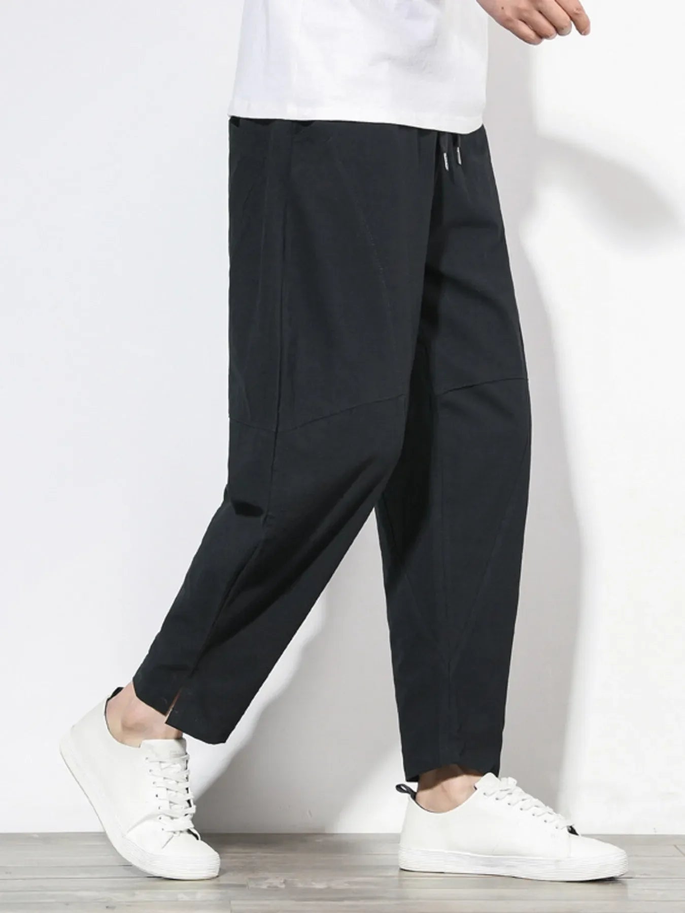 Men's Full Size Loose Fit Pants Plus Size