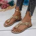 Toe Post Flats Sandals
