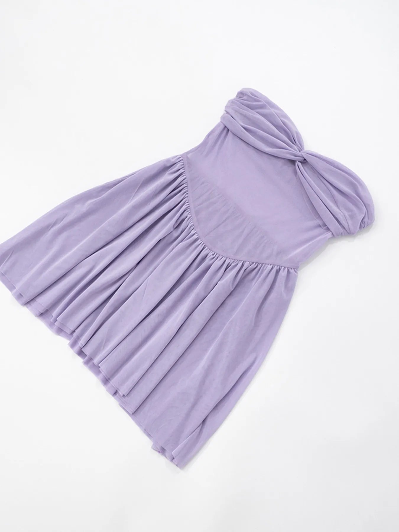 Ruched Sweetheart Neck Tube Dress