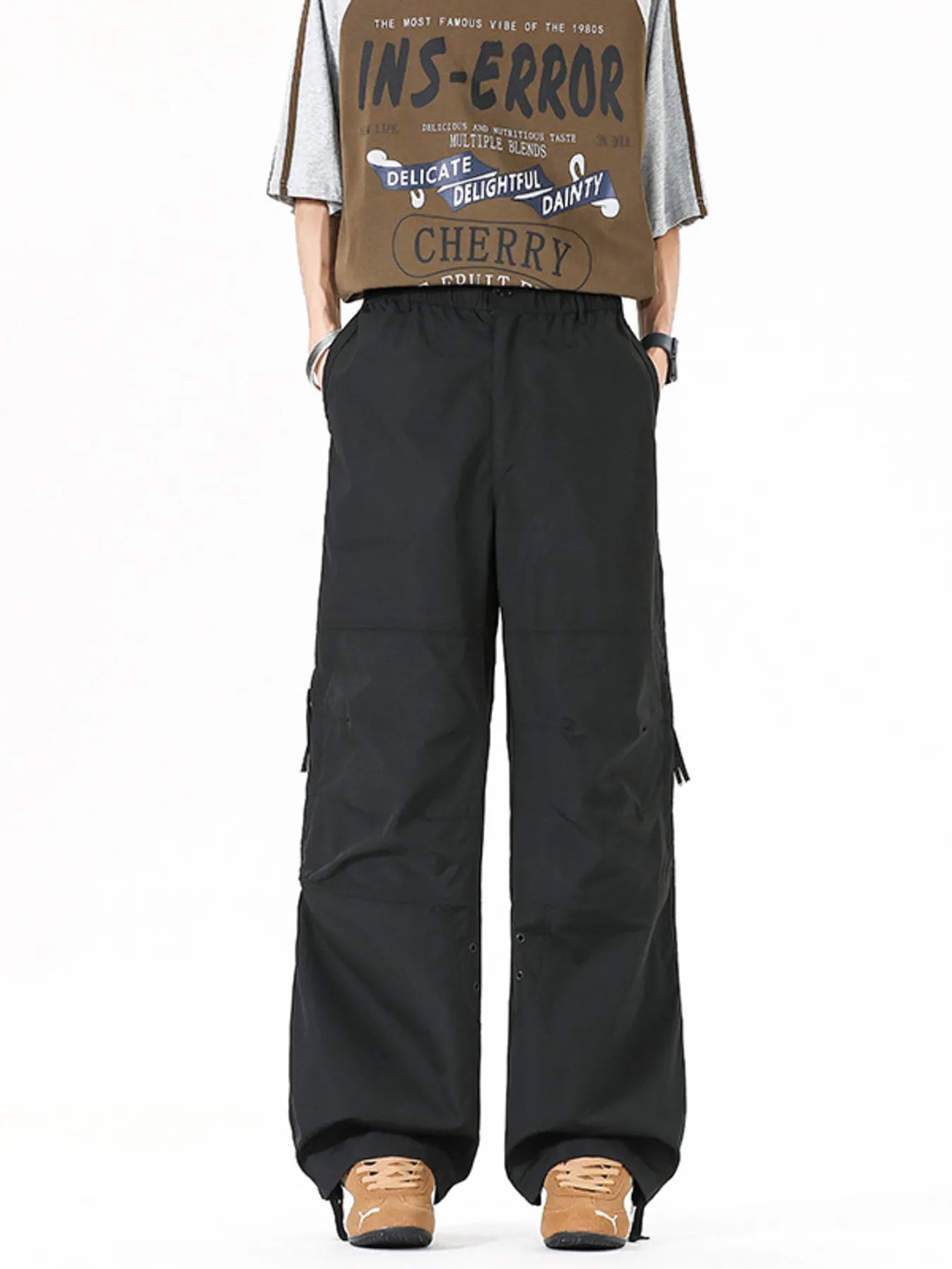 Men's Full Size Loose Fit Cargo Pants Plus Size