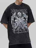 Men's Graphic Vintage Washed T-Shirt