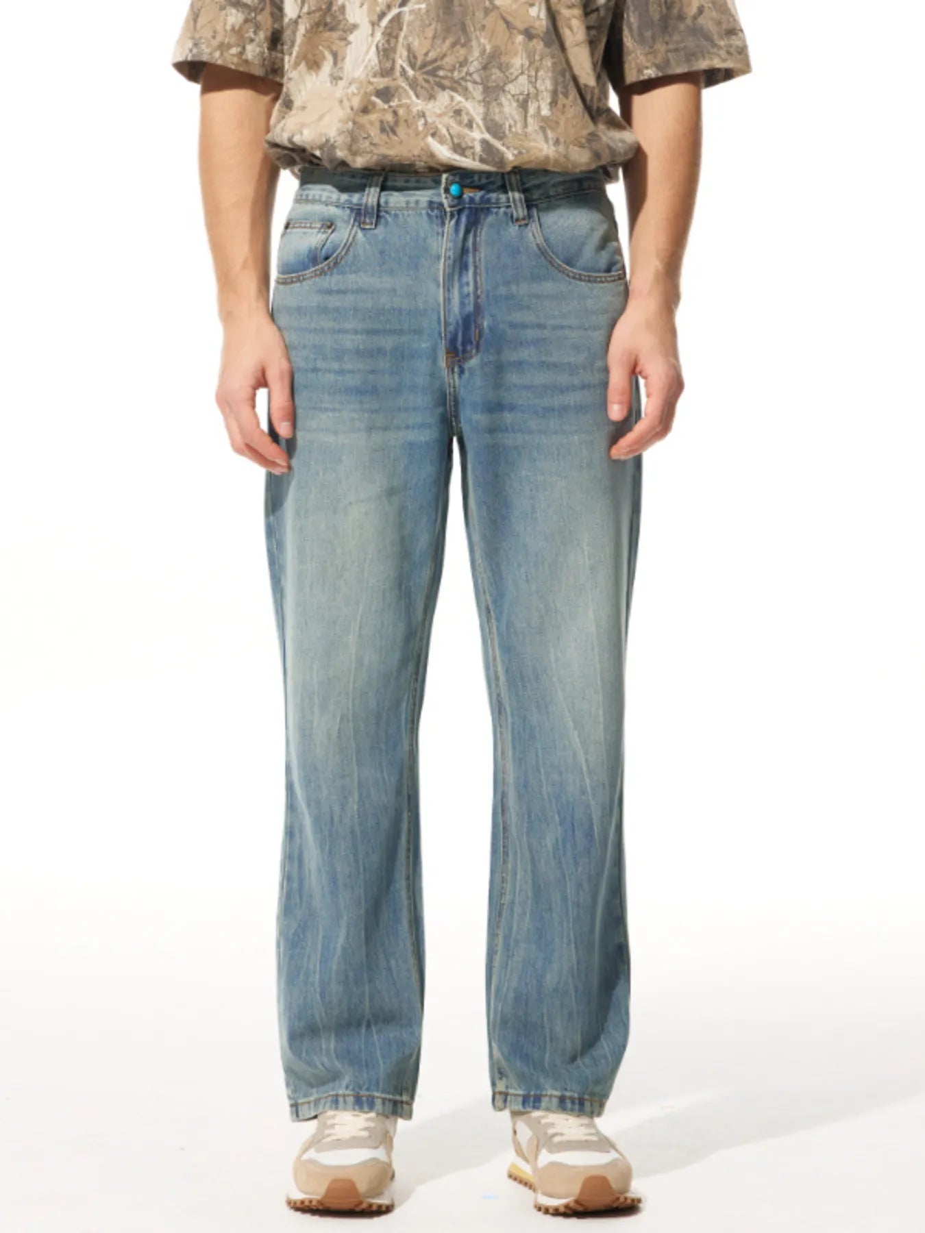 Men's Relaxed Fit Vintage Wash Pants