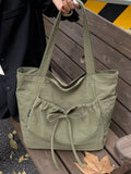 Lightweight Bow Decor Handbag