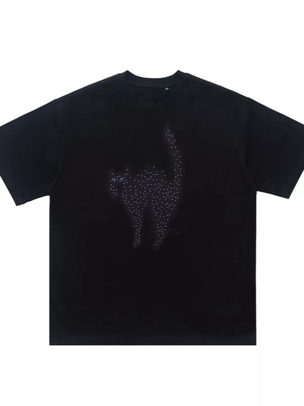 Men's Cat Graphic Short Sleeve T-Shirt