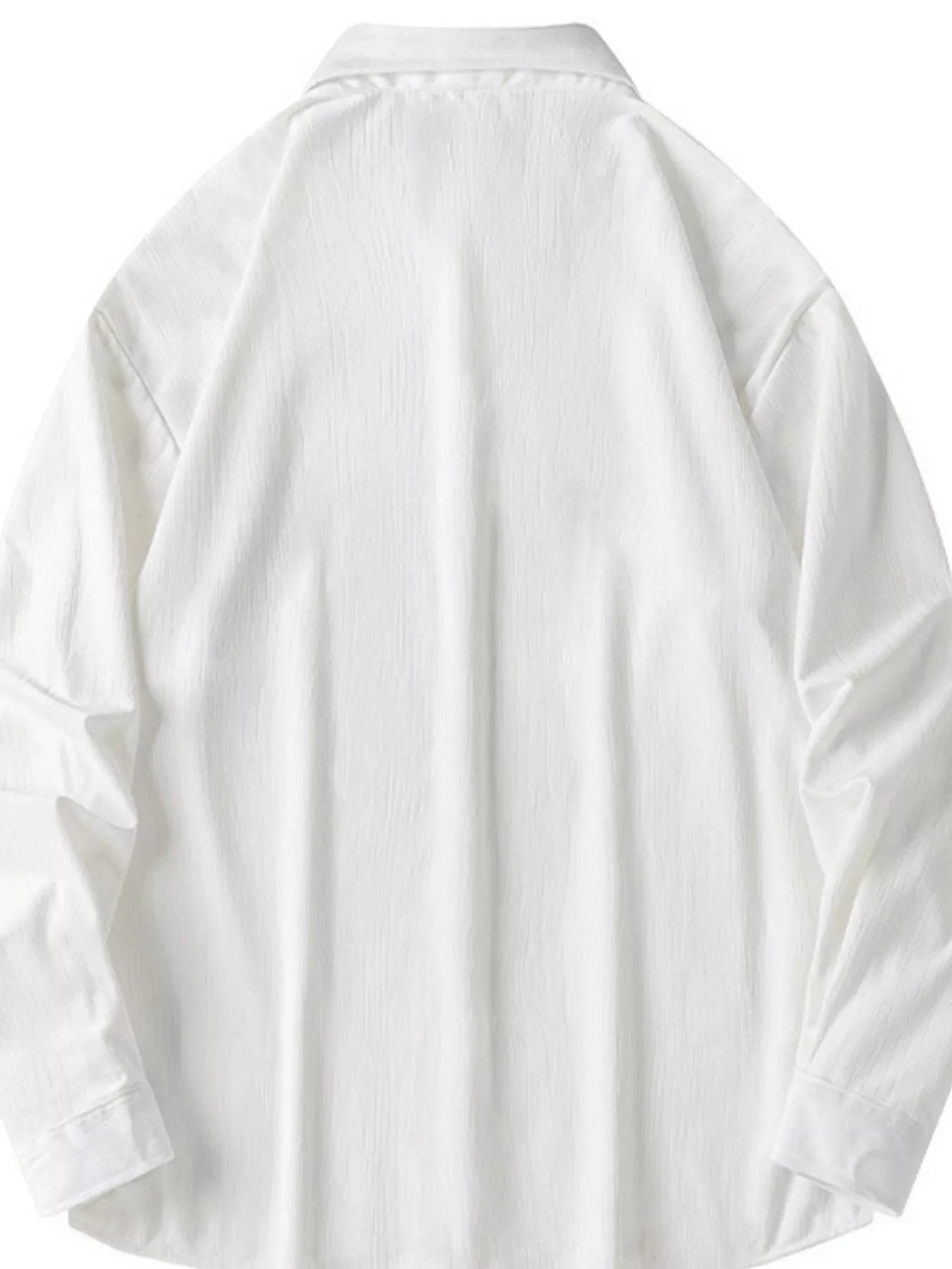 Men's Casual Corduroy Button-Down Shirt
