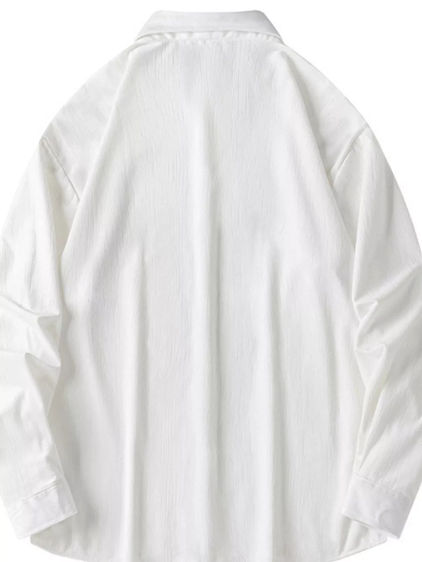 Men's Casual Corduroy Button-Down Shirt