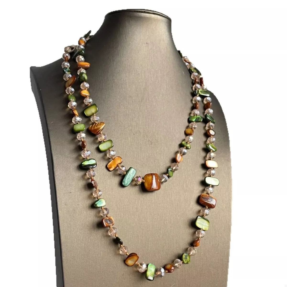 Multi-Color Beaded Necklace