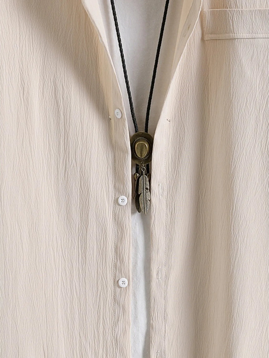 Men's Button Up Short Sleeve Shirt