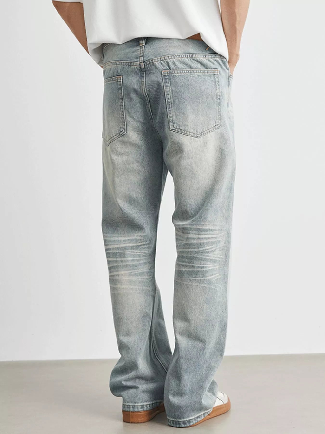 Men's Wash Loose Fit Jeans