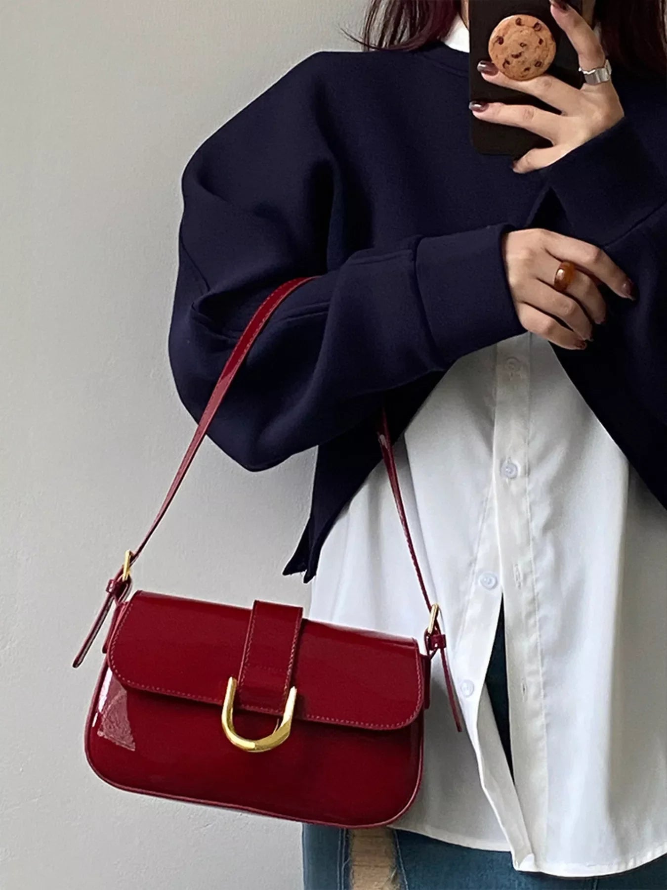 Adjustable Strap Crossbody Bag