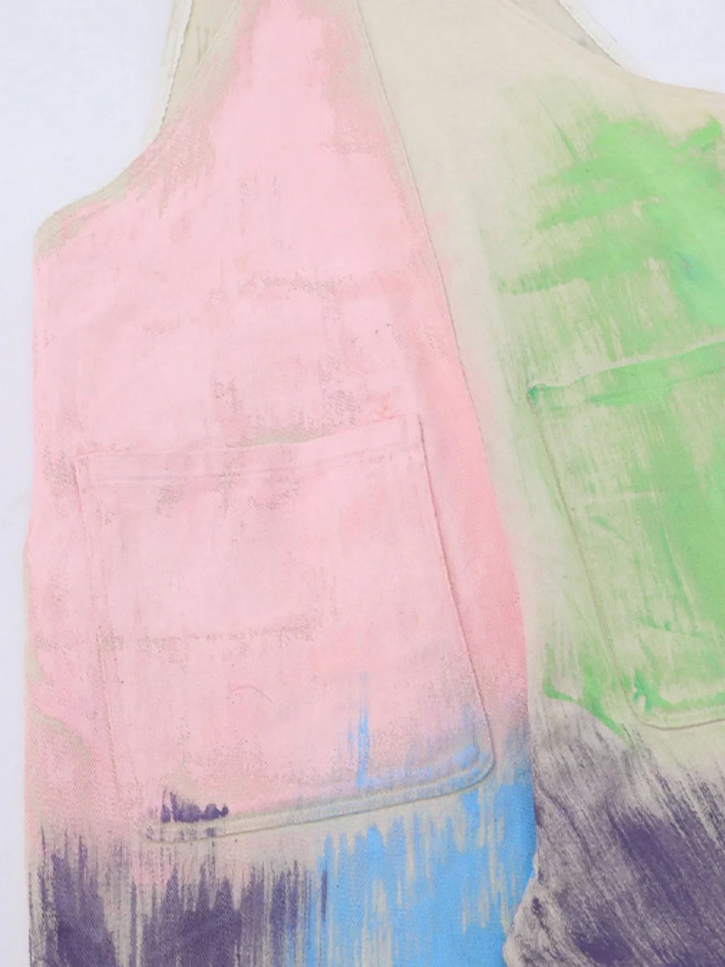 Colorful Wide Leg Overalls