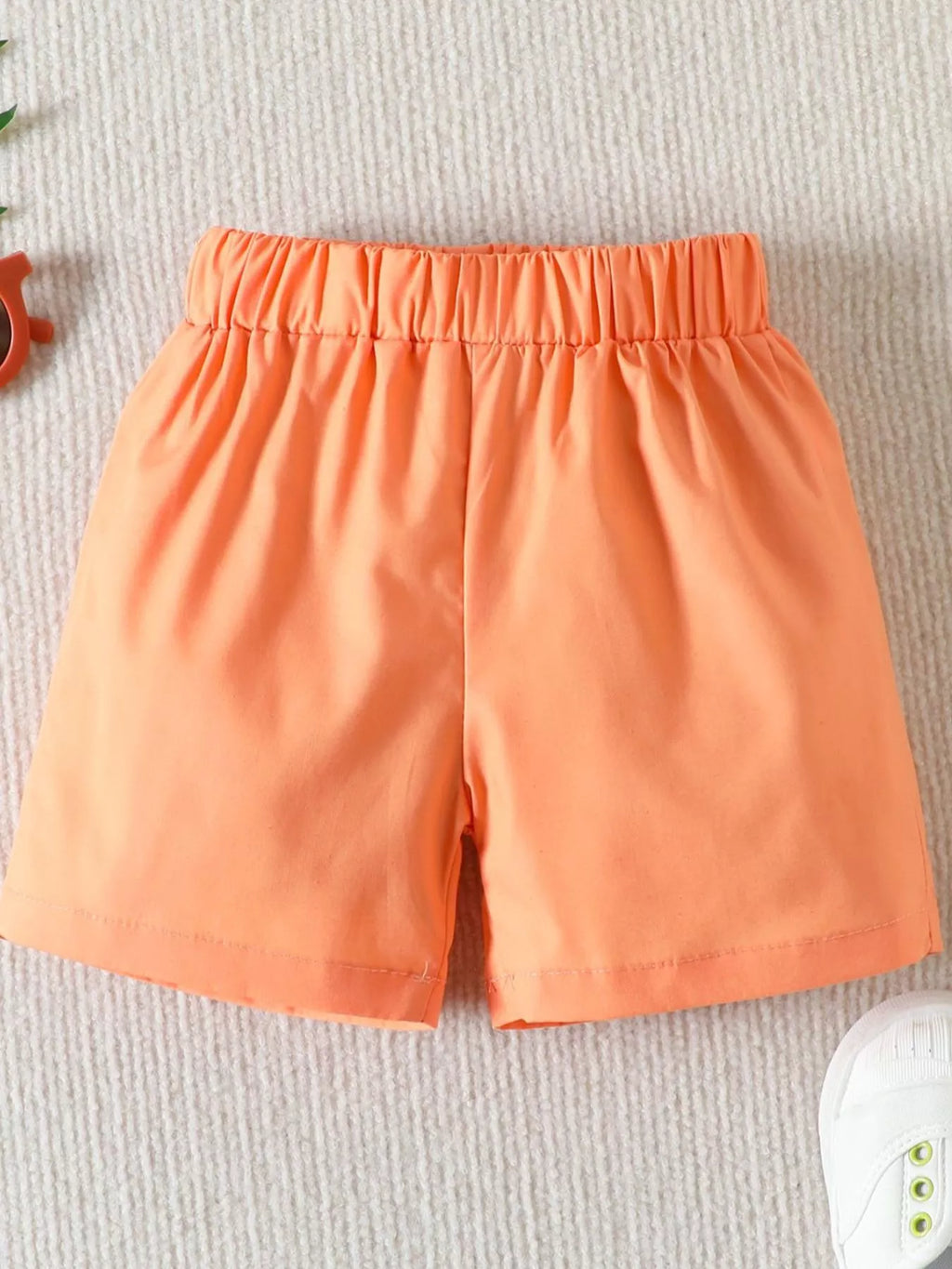 Children's Tropical Print Shirt and Shorts Set