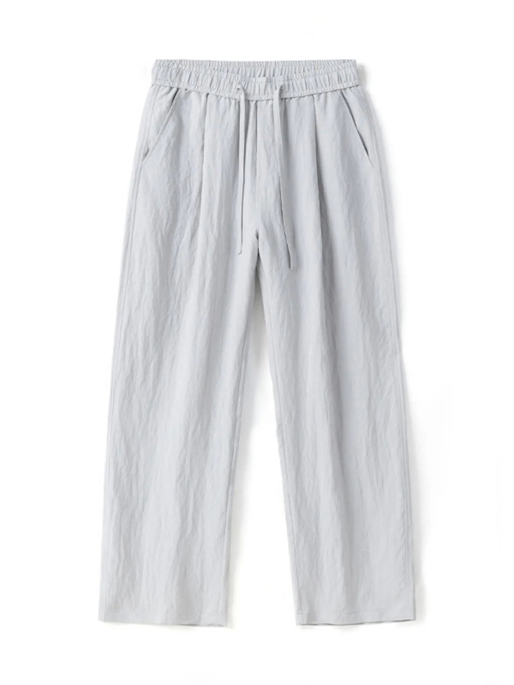Men's Full Size Drawstring Wide Leg Casual Pants Plus Size
