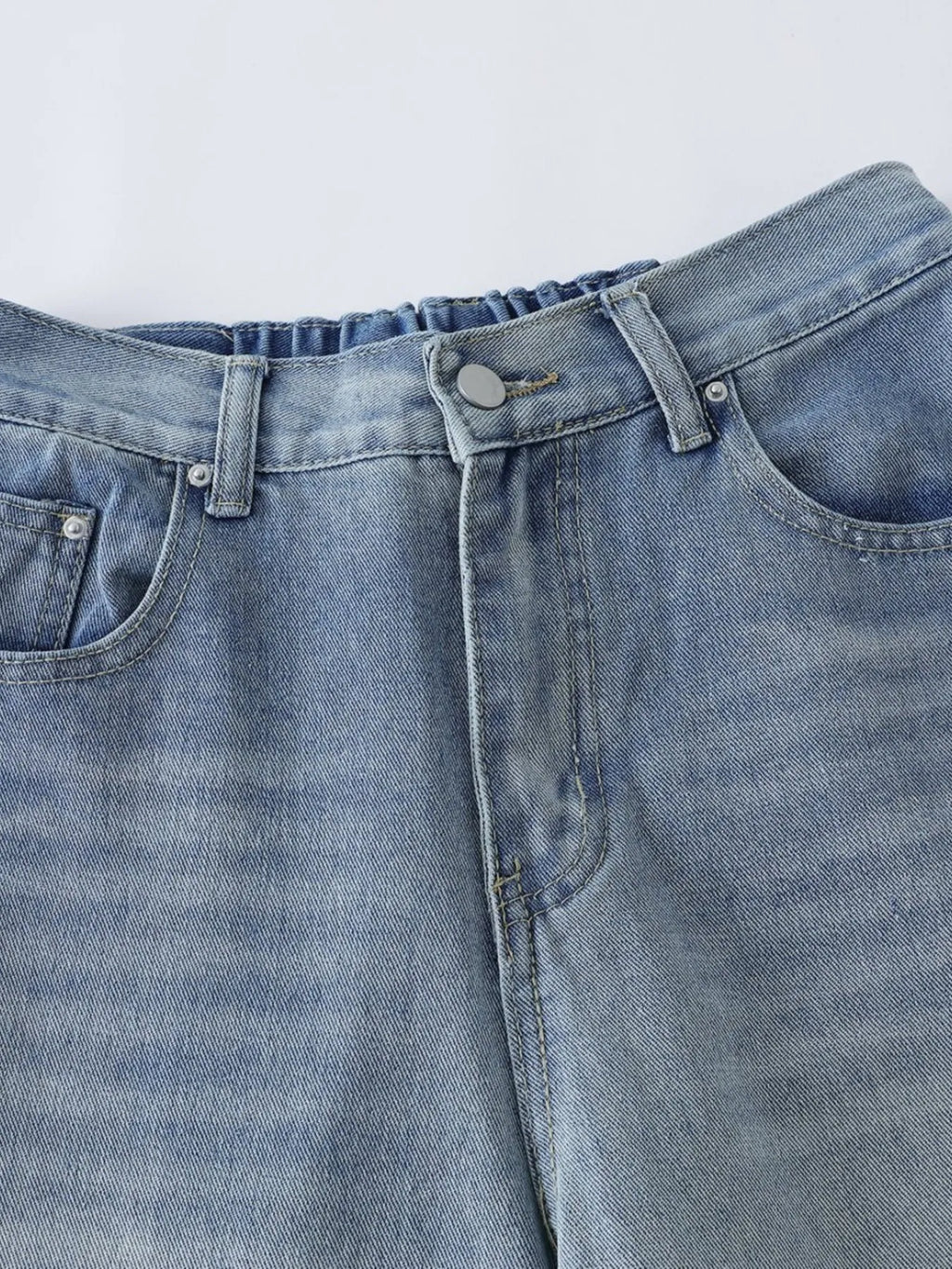 Men's High-Waist Wide Leg Relaxed Fit Jeans