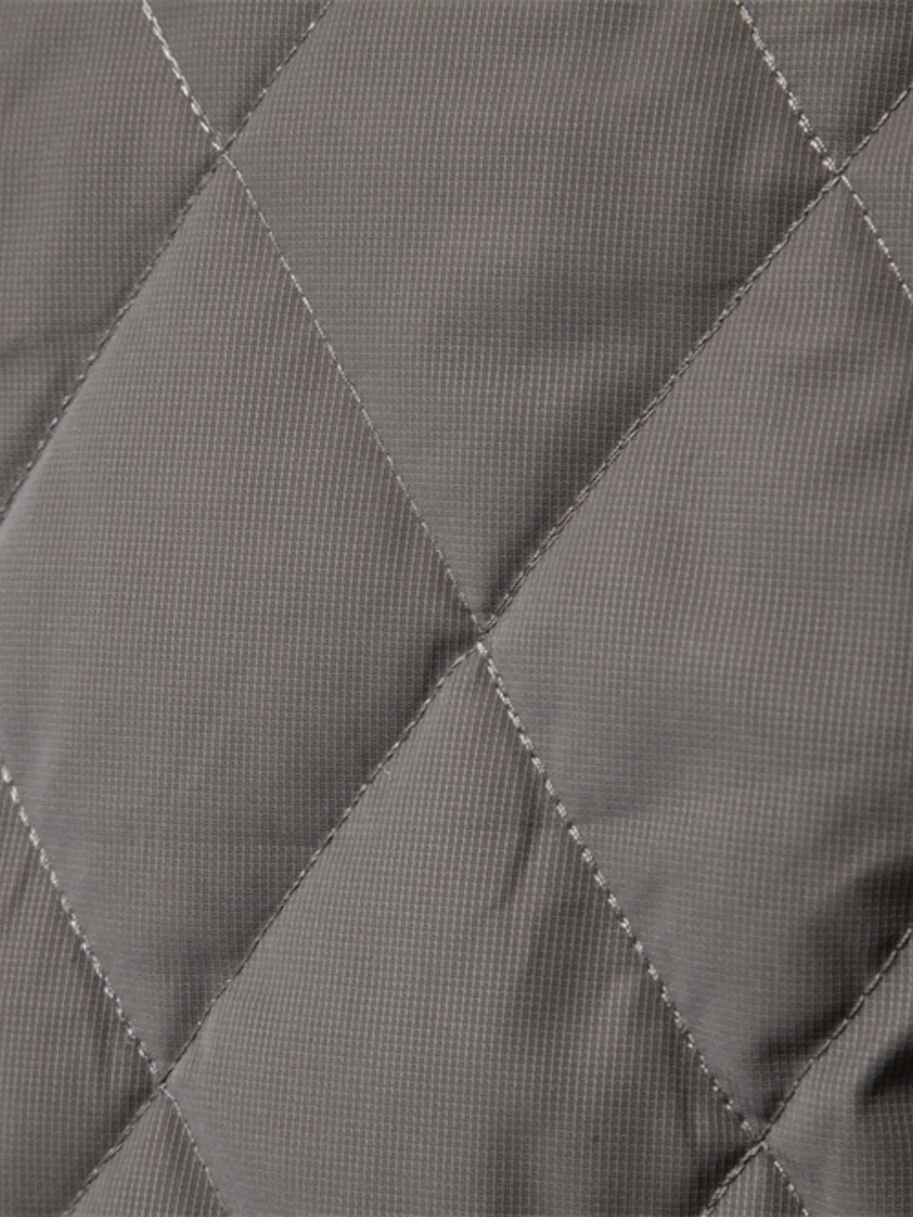 Men's Quilted Snap Down Long Sleeve Jacket