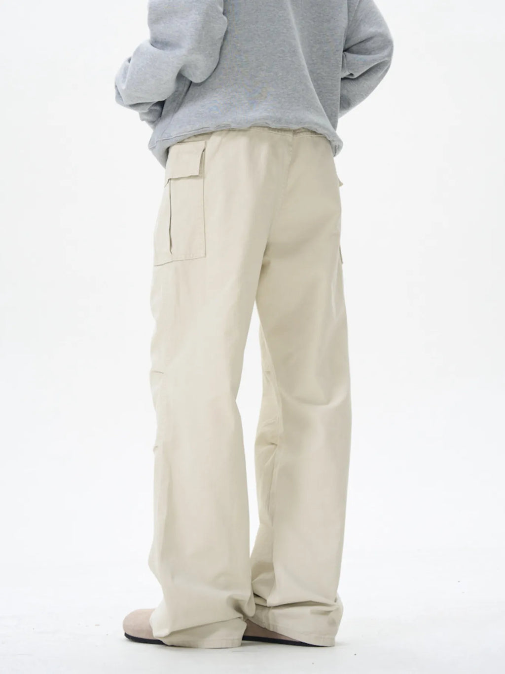 Men's Wide Leg Cargo Pants